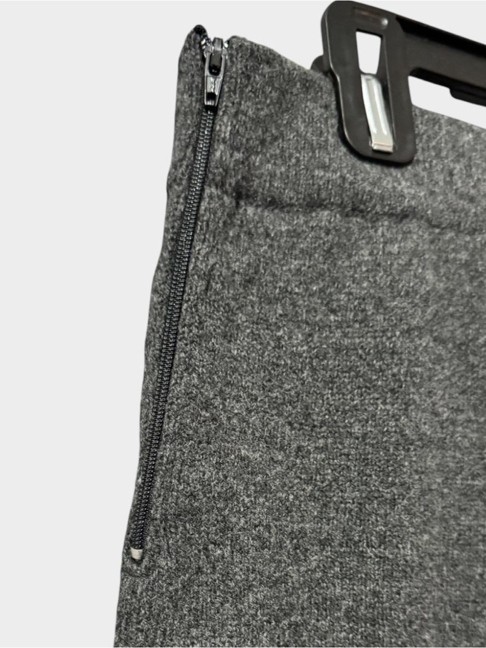 Everest Designs Women’s M Lambswool Fair Isle Knit Skirt Gray Nordic Wool - Picture 4 of 7